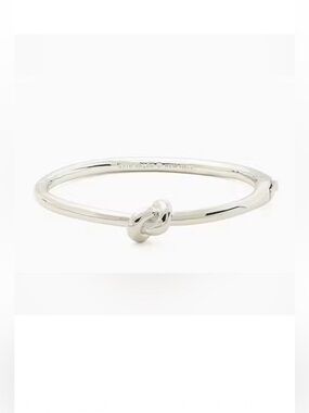 Kate Spade Silver Sailers Knot Hinge Brangle